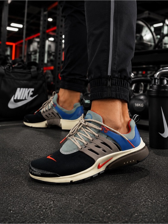 Nike Other - Nike Air Presto Black Red Blue Running Shoes Men’s Size 8